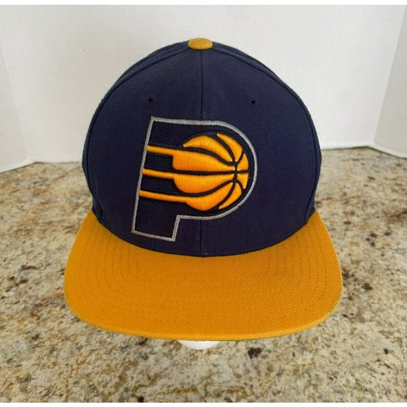 Mitchell & Ness Nostalgia Co. Indiana Pacers Adult Snapback Hat - Picture 2 of 9